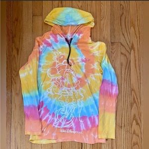 Disney Parks Minnie Tie Dye Hoodie